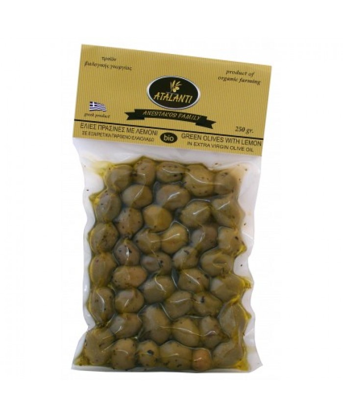 ΕΛΙΕΣ ΠΡΑΣΙΝΕΣ ΣΕ ΕΛΑΙΟΛΑΔΟ ΒΙΟ 280gr